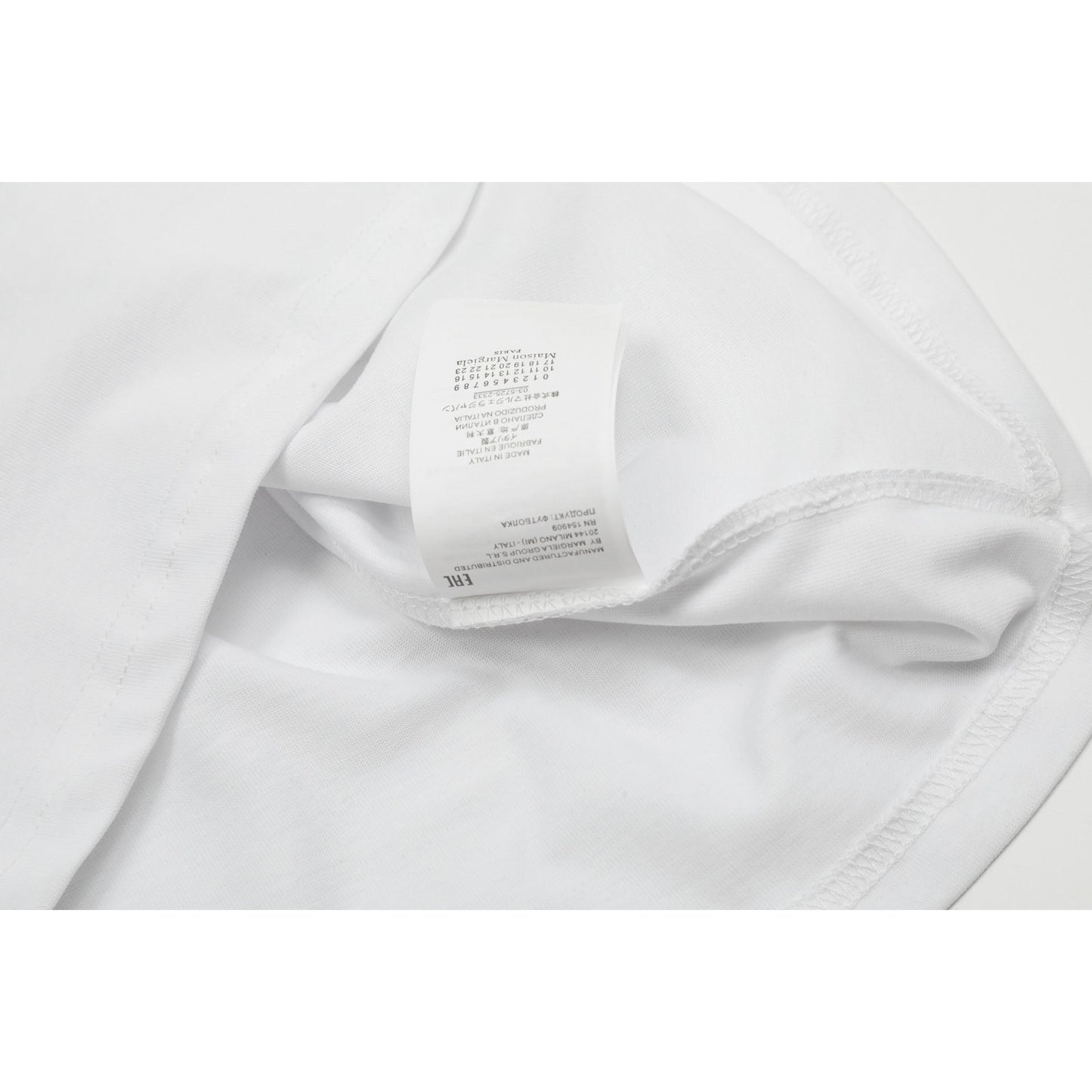 Maison Margiela T-shirt Crew Neck Loose Short Sleeve T-shirt