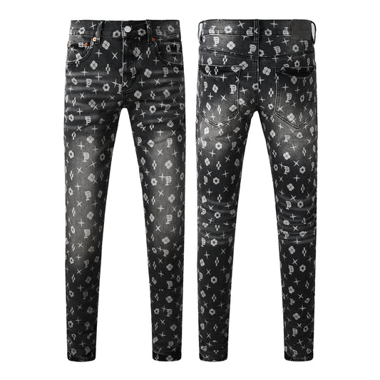 PURPLE  Fashion Jeans 9112