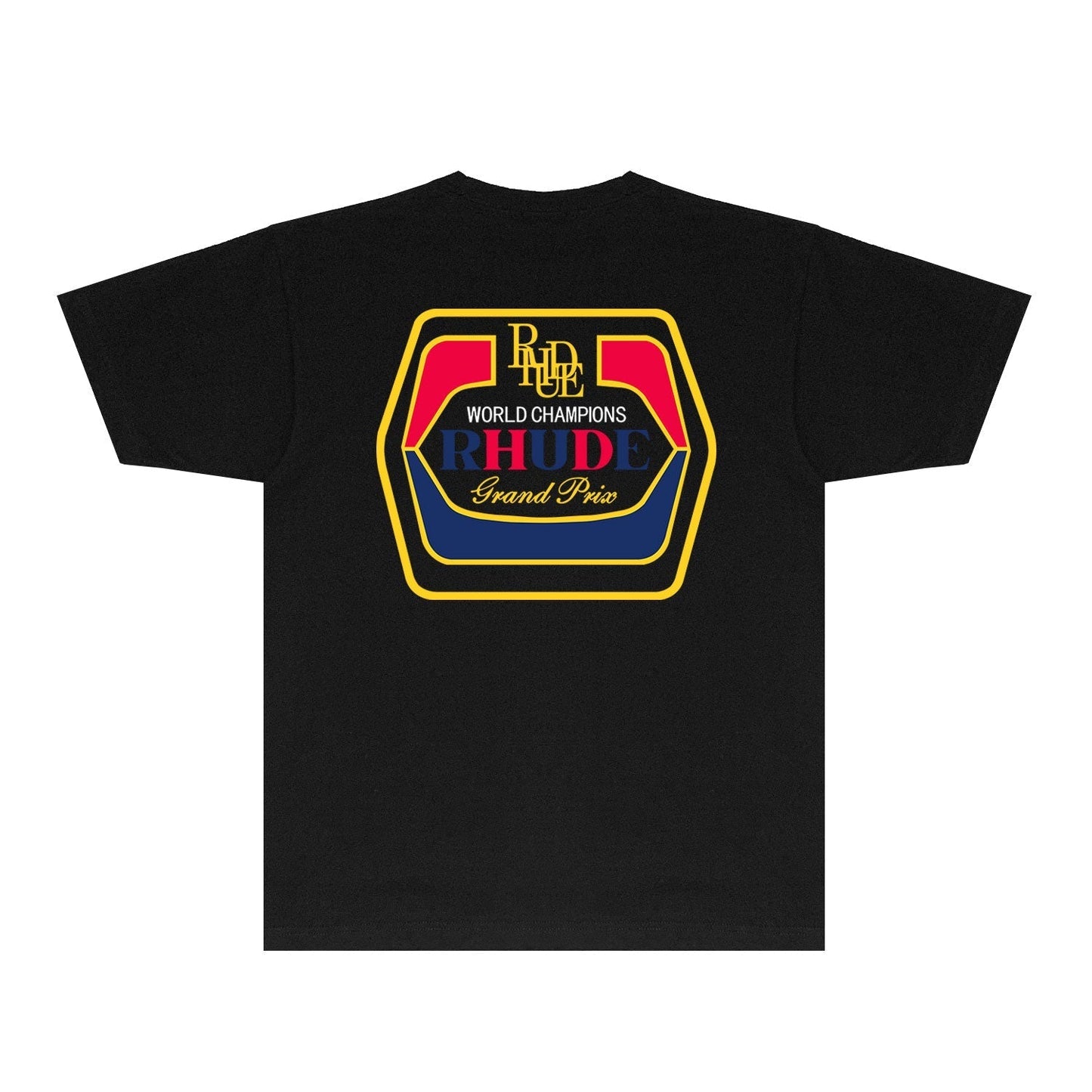 Rhude T-shirts Printed Trendy Pure Cotton