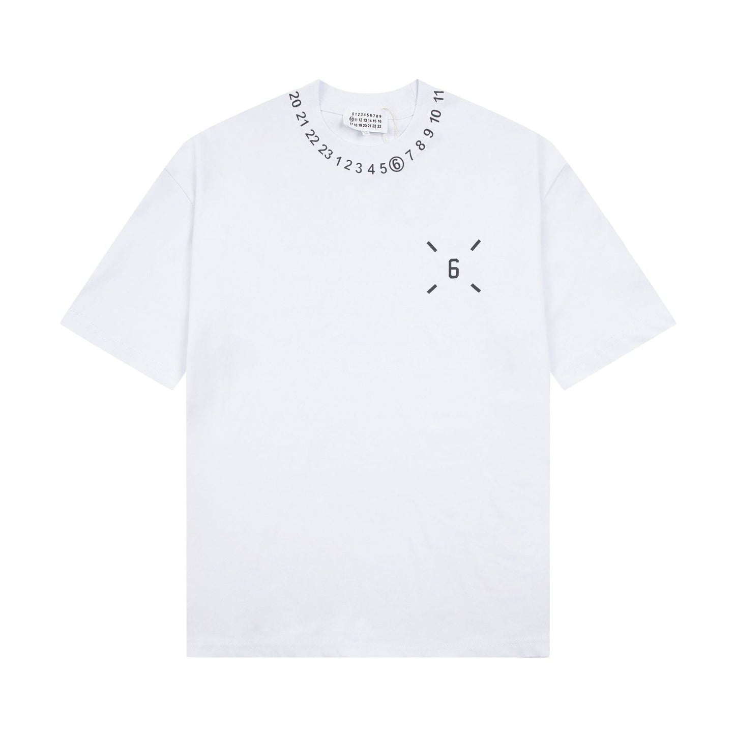 Maison Margiela T-shirt Crew Neck Loose Short Sleeve T-shirt