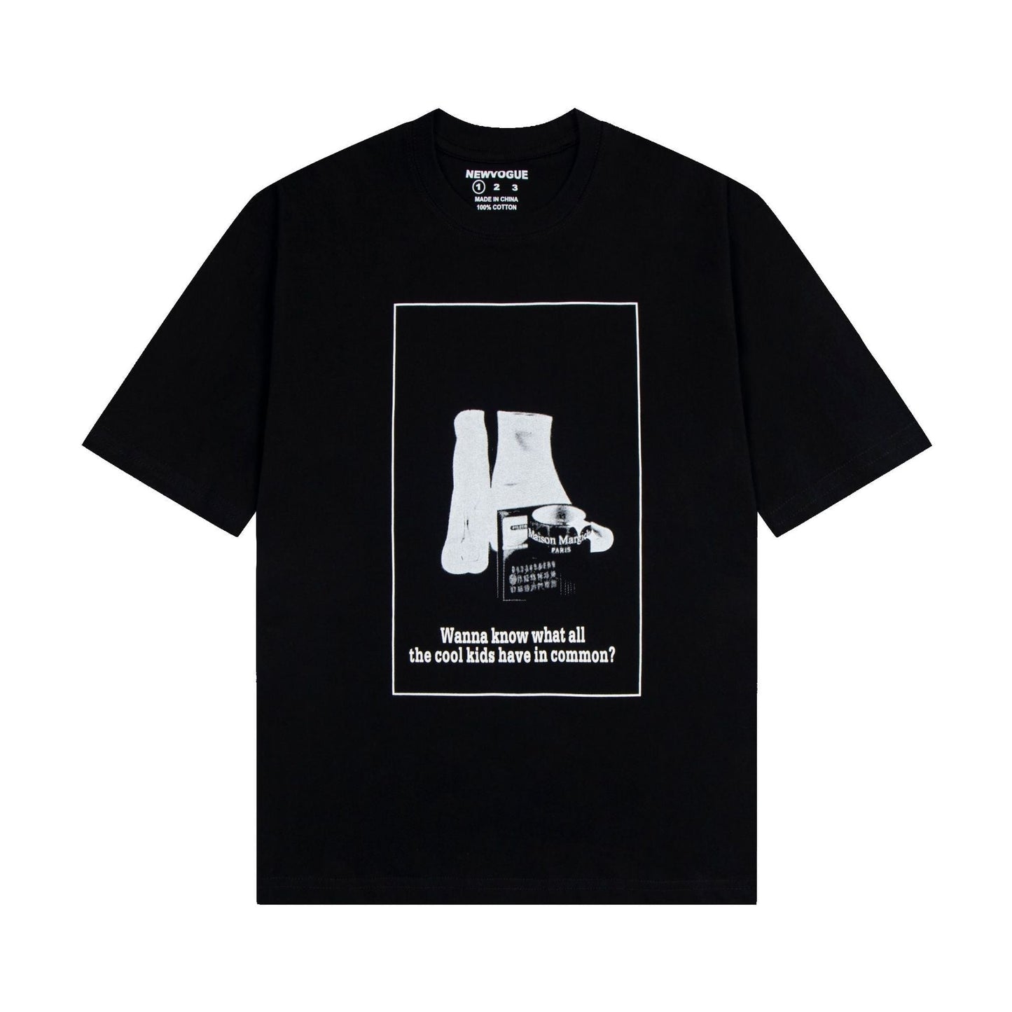 Maison Margiela T-shirt Crew Neck Loose Short Sleeve T-shirt