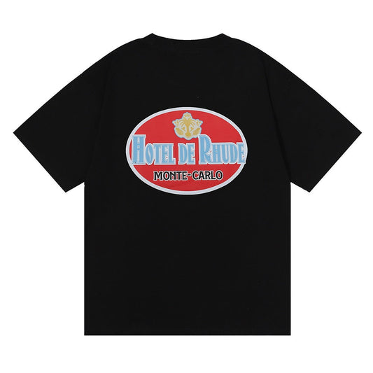 Rhude T-shirt Short Sleeve T-shirt Loose