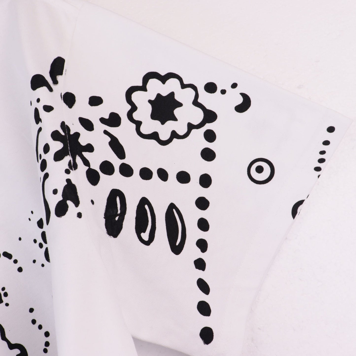 Denim Tears Shirt Full Graffiti Print Short Sleeve T-Shirt