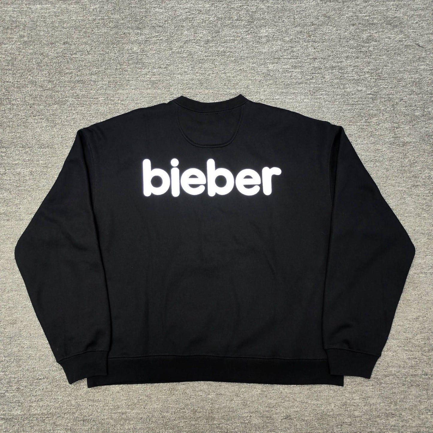 Drew House Sweatshirts Unisex Love Pattern Loose Fleece Crew Neck Sweater